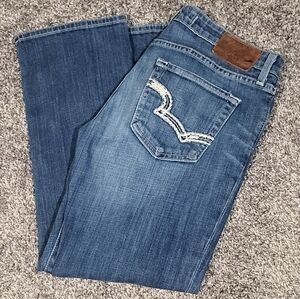 BIG STAR- Crop- RIKKI- LOW RISE Size 29